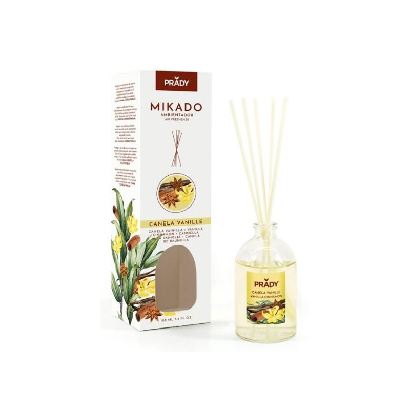 MIKADO AMB. CANELA VANILLA PRADY 100ML