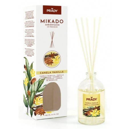 MIKADO AMB. CANELA VANILLA PRADY 100ML