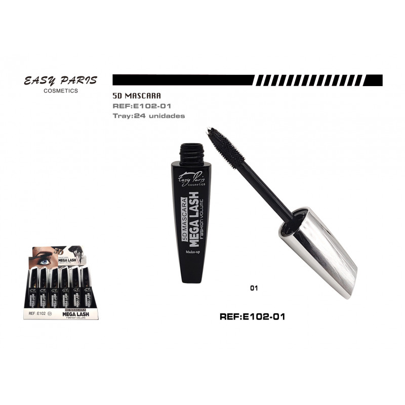 MASCARA DE PESTAÑAS 5D MEGA LASH 24/U
