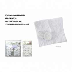 PACK 10/U TOALLITAS...