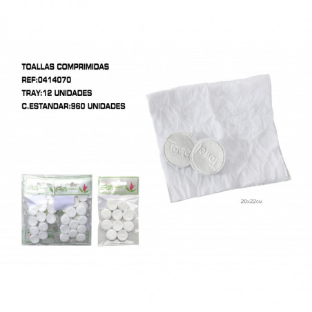 PACK 10/U TOALLITAS DESECHABLE 12/U