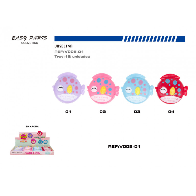 VASELINA PEZ S/AROMA 12/U