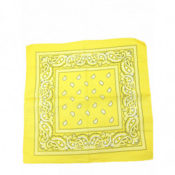 PAÑUELO 55x55 AMARILLO 12/U...