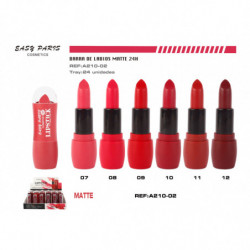 BARRA DE LABIOS MATTE 24H 24/U