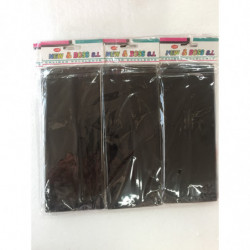CINTA DE PELO NGR 8CM 12/U N.B