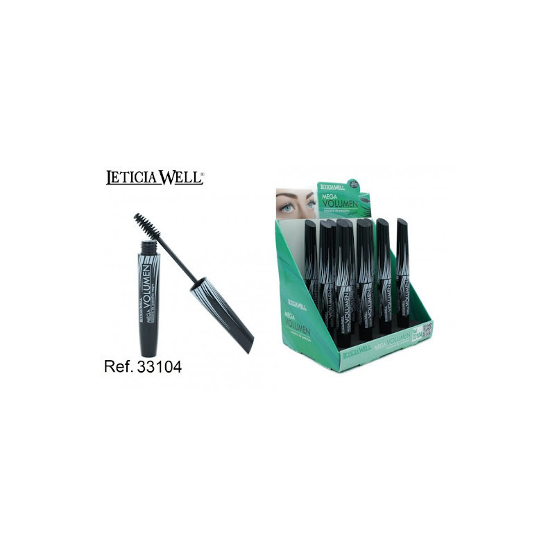 MASCARA PESTAÑAS MEGA VOLUMEN 12/U LW 33104