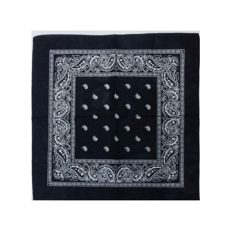 PANUELO 55x55 NEG.12/U NB