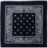 PANUELO 55x55 NEG.12/U NB