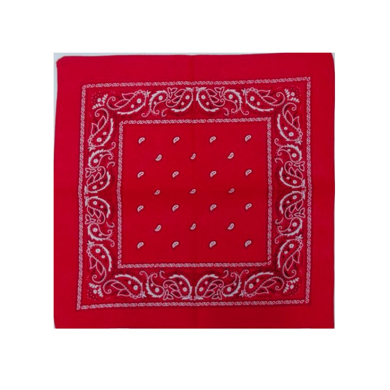 PANUELO 55x55 ROJO 12/U  N.B