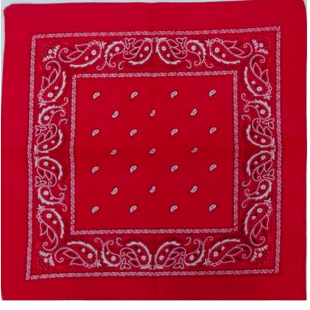 PANUELO 55x55 ROJO 12/U  N.B