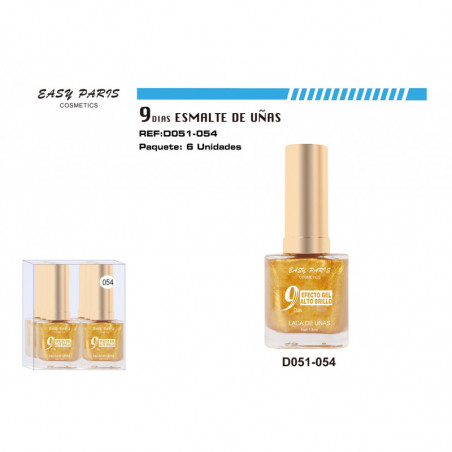 LACA DE UÑAS 9 DIAS 6/U
