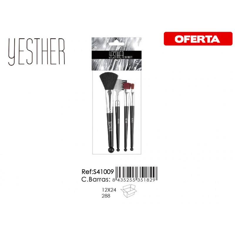 CONJUNTO BROCHAS MAQUILLAJE