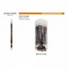 LAPIZ CORTO MADERA MARRON OSC.24/U