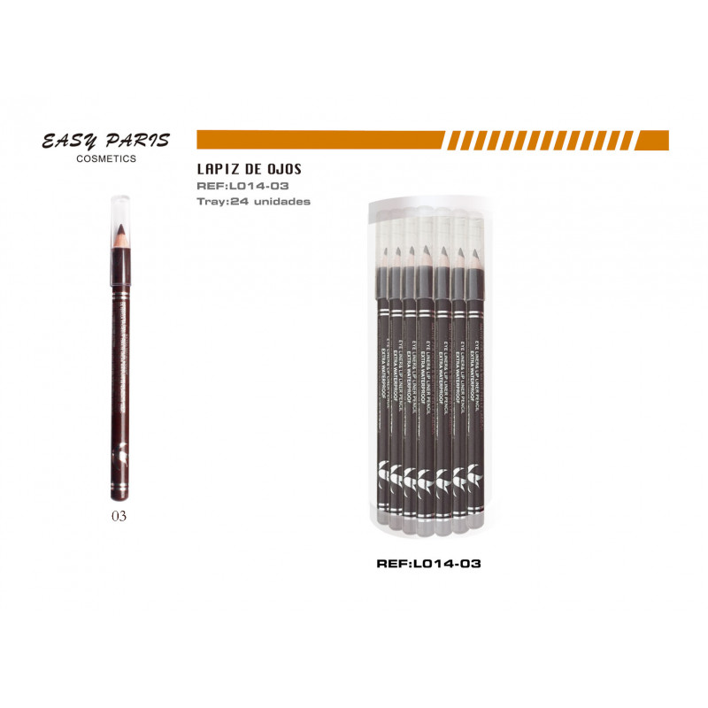 LAPIZ CORTO  MARRON.OSC.24/U
