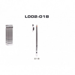 LAPIZ DE OJOS GRIS PLATA 24/U