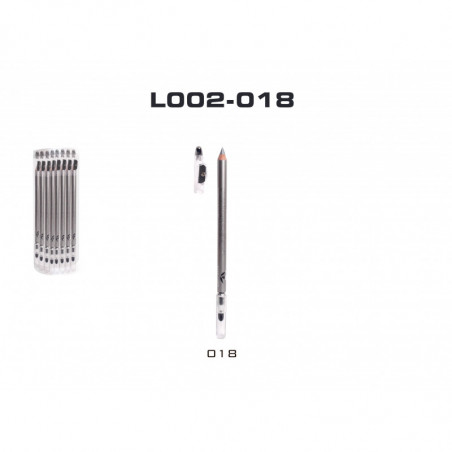 LAPIZ DE OJOS GRIS PLATA 24/U