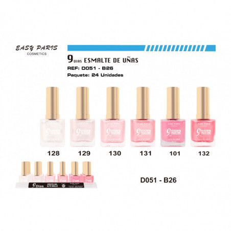 LACA DE UÑAS 9 DIAS 24/U