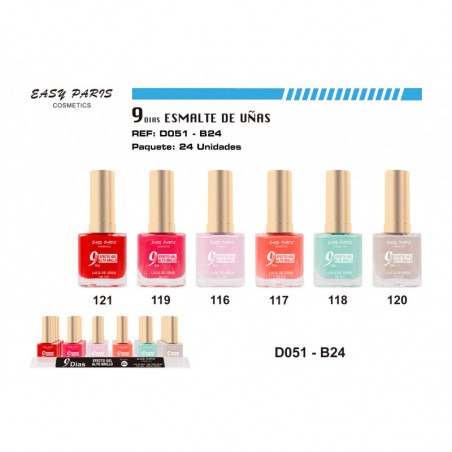 LACA DE UÑAS 9 DIAS 24/U