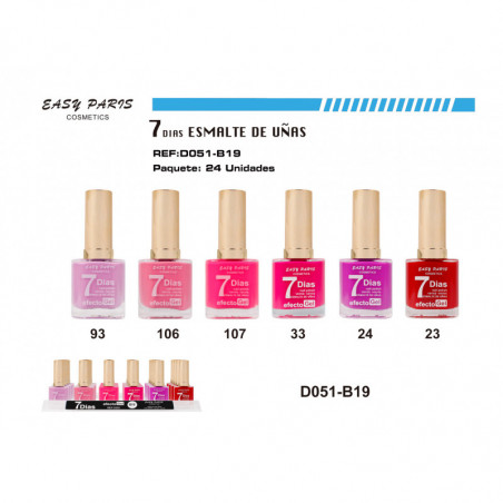LACA DE UÑAS 9 DIAS 24/U