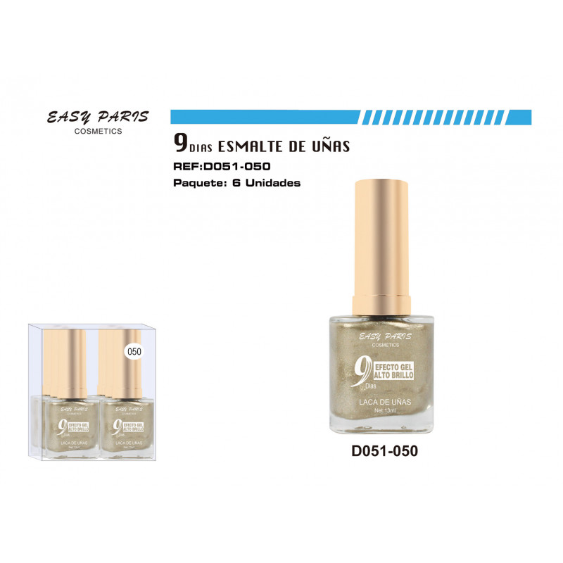 LACA DE UÑAS 9 DIAS 6/U 144/U