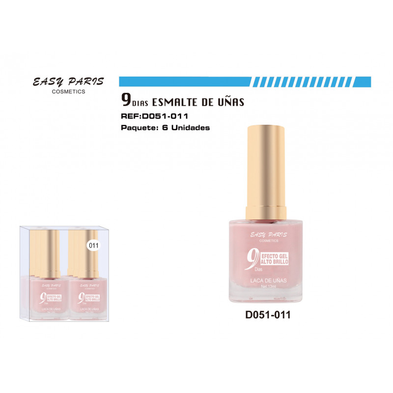 LACA DE UÑAS 9 DIAS 6/U 144/U