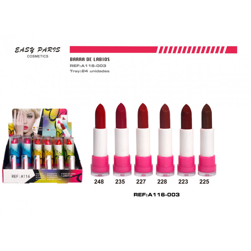 BARRA DE LABIOS 24/U CON PROBADOR