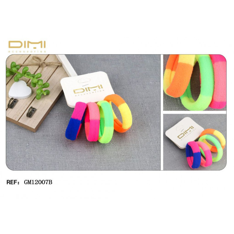 GOMA DE PELO COLORS 24/U GM12007B DIMI