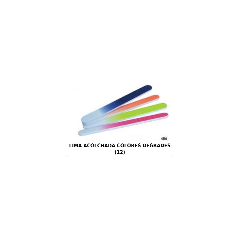 LIMA ACOLCHADA COLORES 12/U 486 HERVAS