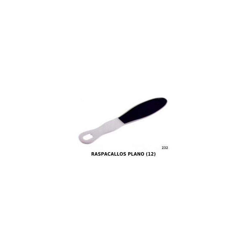 RASPACALLOS PLANO 24CM 12/U R.232 H