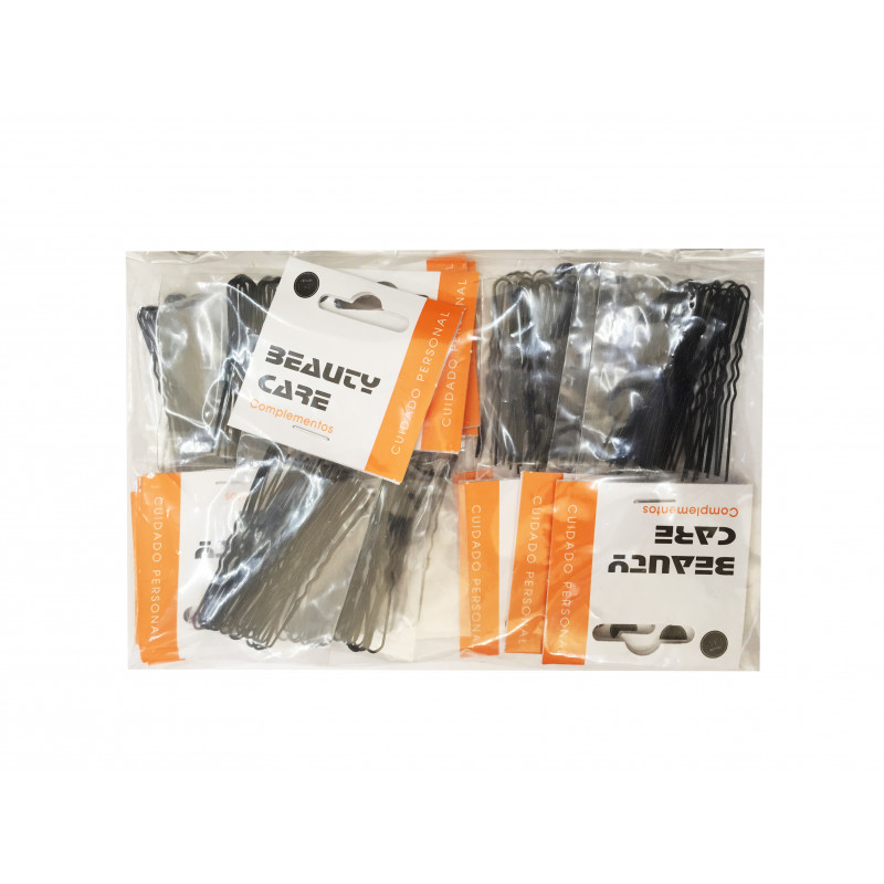HORQUILLA INVISIBLE NEGRA 123-N 12/U