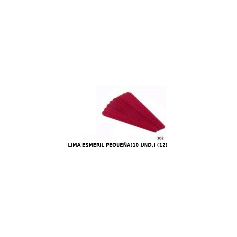 LIMA ESMERIL PEQ.11CM 10U 112/U 302 HERV