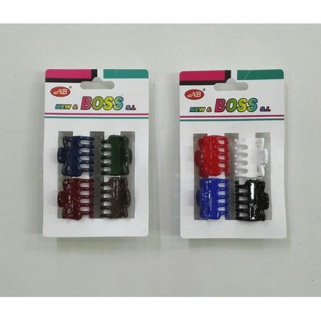 PINZA MINI DE COLOR 2.5CM 12/U N.B