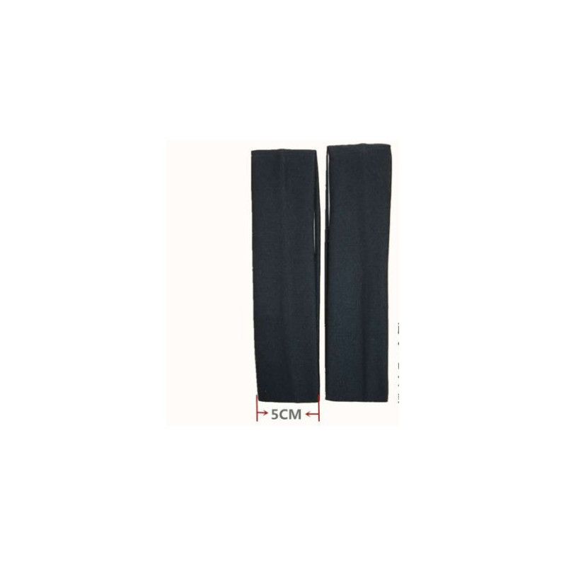 CINTA DE PELO NEGRO 5CM 12/U NB