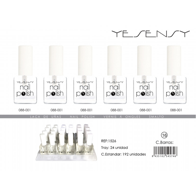 LACA DE UÑAS 24/U