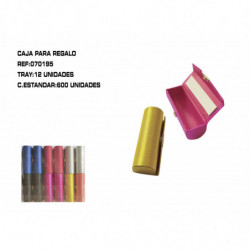 CAJA PARA BARRA DE LABIOS 12/U