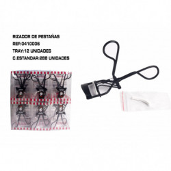 RIZADOR DE PESTAÑA NEGRO 12/U