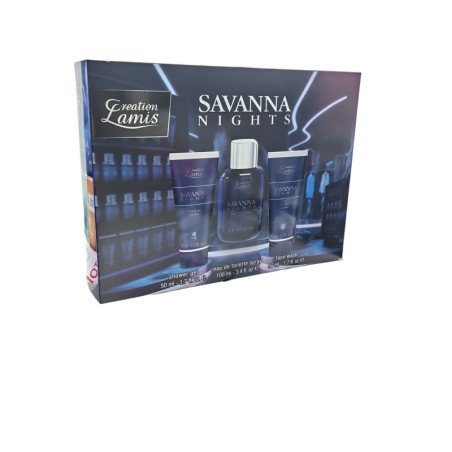 EST.SAVANNA NIGHTS 3PZA EAU+GEL+FACE WASH : 6291012007284