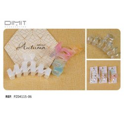 PINZA DE PELO 11CM 12/U...