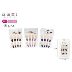 UÑAS POSTIZAS 12/U U25312...