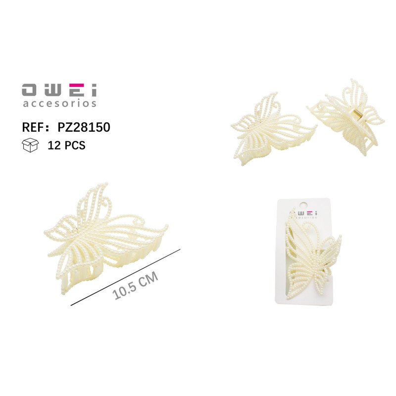 PINZA DE PELO 11CM 12/U PZ28150 : 8428947281504