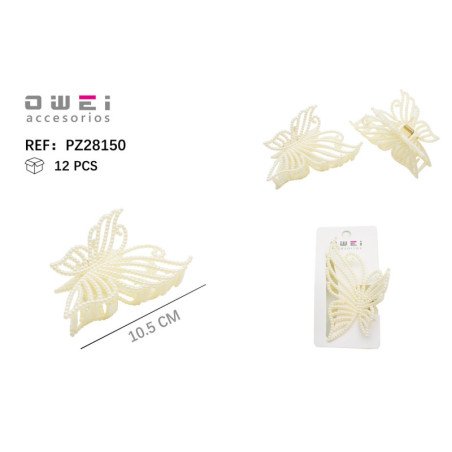 PINZA DE PELO 11CM 12/U PZ28150 : 8428947281504