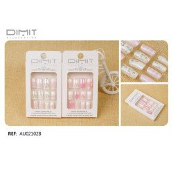 UÑA POSTIZAS 12/U AU02102B...