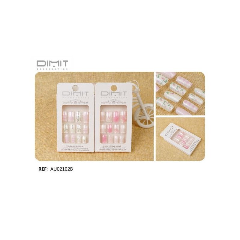 UÑA POSTIZAS 12/U AU02102B DM : 8435693868019