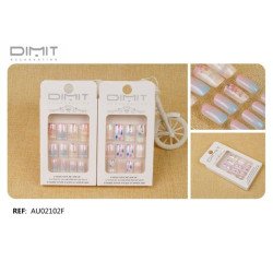 UÑA POSTIZAS 12/U AU02102F...