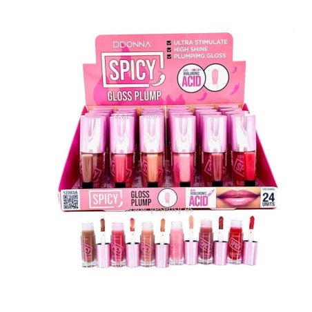 SPICY GLOSS PLUMP 24/U DD 12283B : 8436045037732