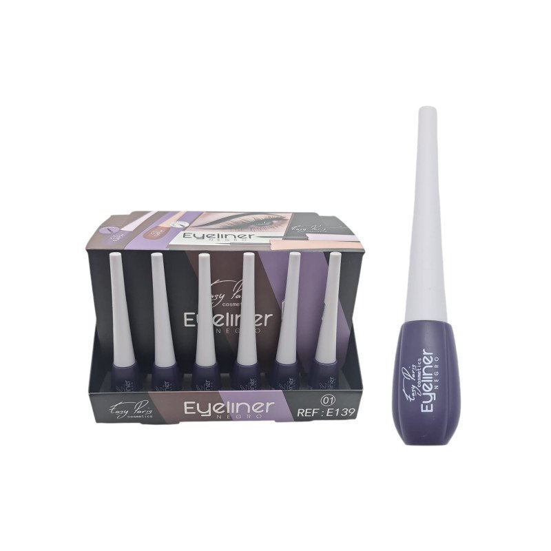 EYELINER LIQ.NEGRO PINCEL BLAND. 24/U : E139-01