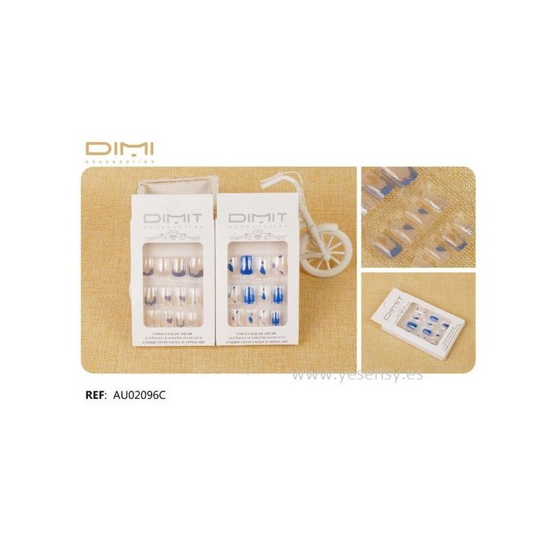 UÑAS POSTIZAS 12/U AU02096C : 8435693849780