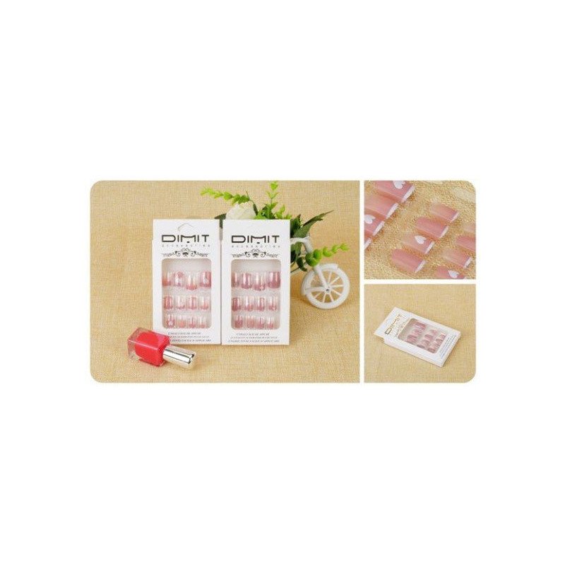 UÑAS POSTIZAS 12/U AU02073K : 8435560284102