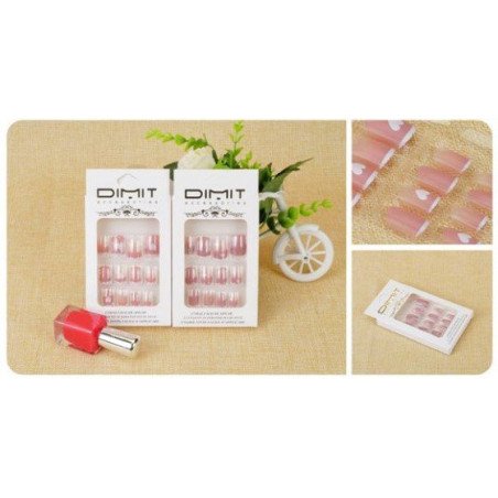 UÑAS POSTIZAS 12/U AU02073K : 8435560284102