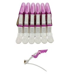 PINZA PELUQUERA 6P INCOLOR...